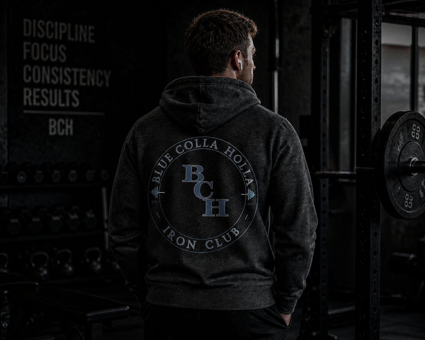 BCH iron club hoodie