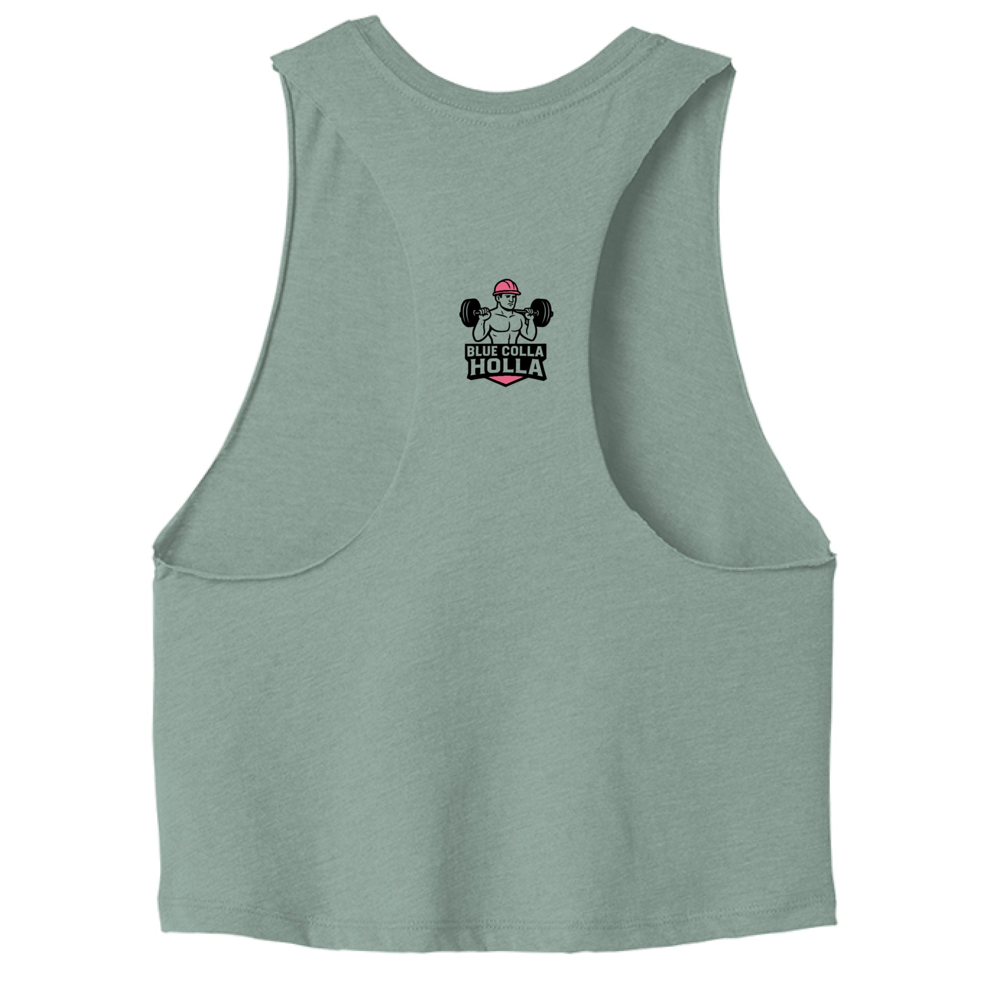 Heather Dusty Blue - BACK