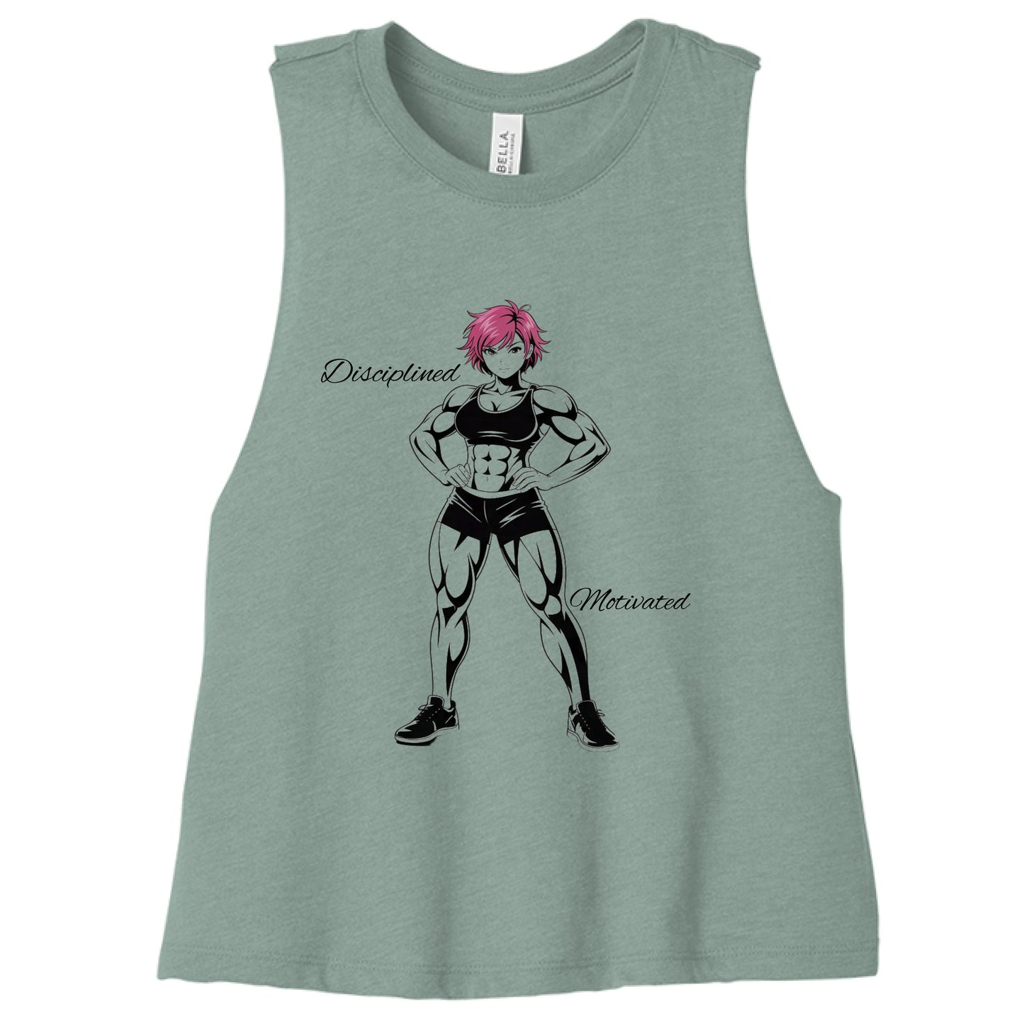 Heather Dusty Blue - FRONT