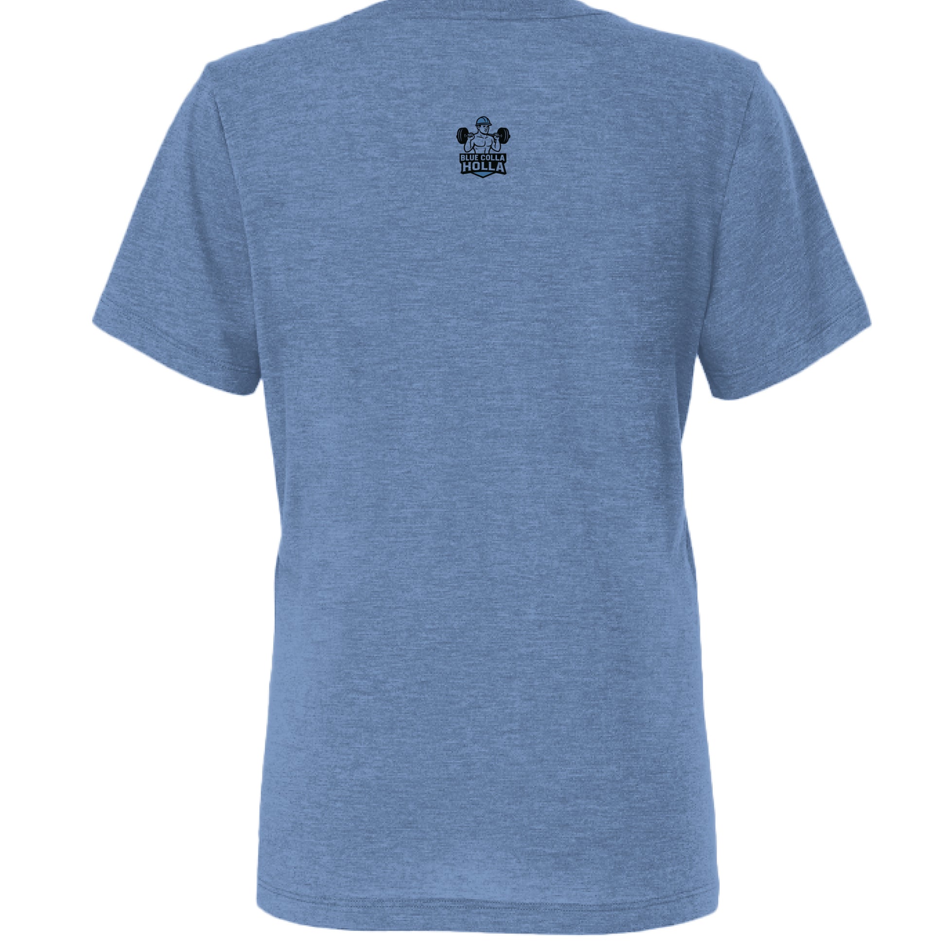 Blue Triblend - BACK