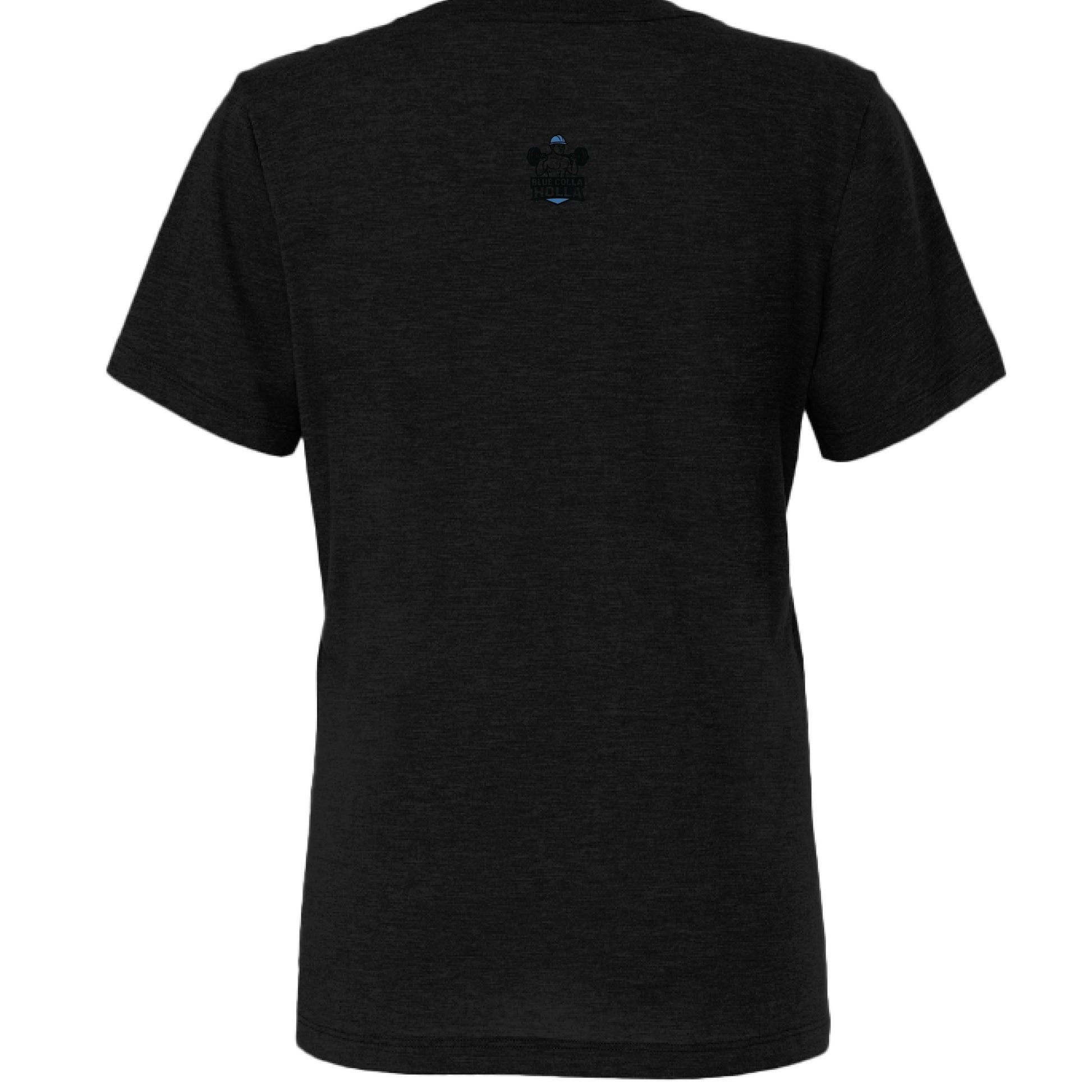 SOLID BLK TRIBLEND - BACK
