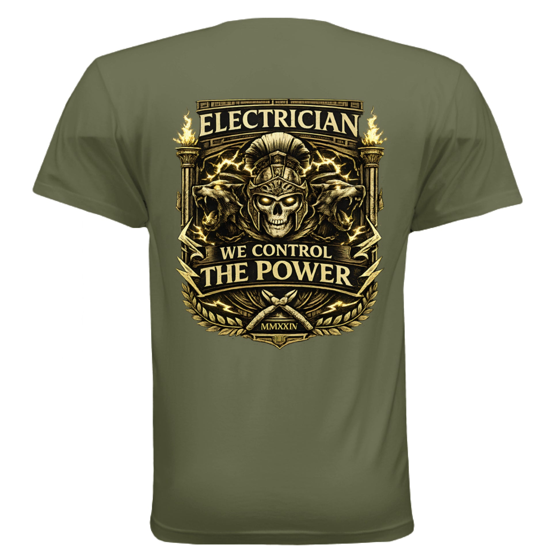 MILITARY GREEN - BACK