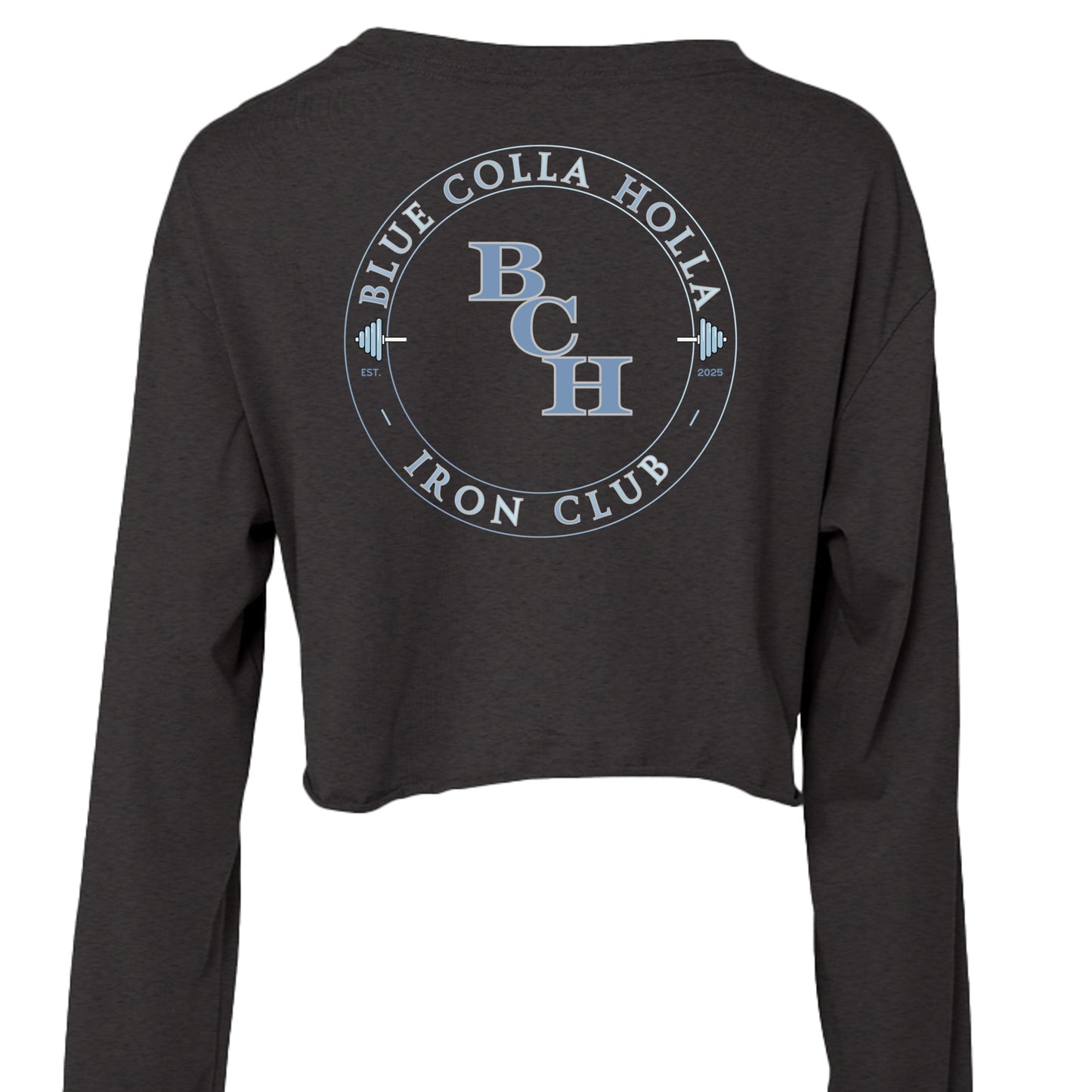 DARK GREY HEATHER - 6501B - BACK
