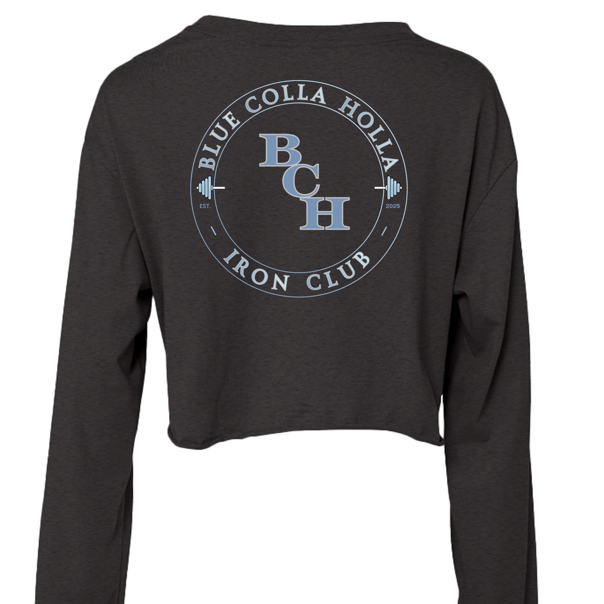 DARK GREY HEATHER - 6501B - BACK